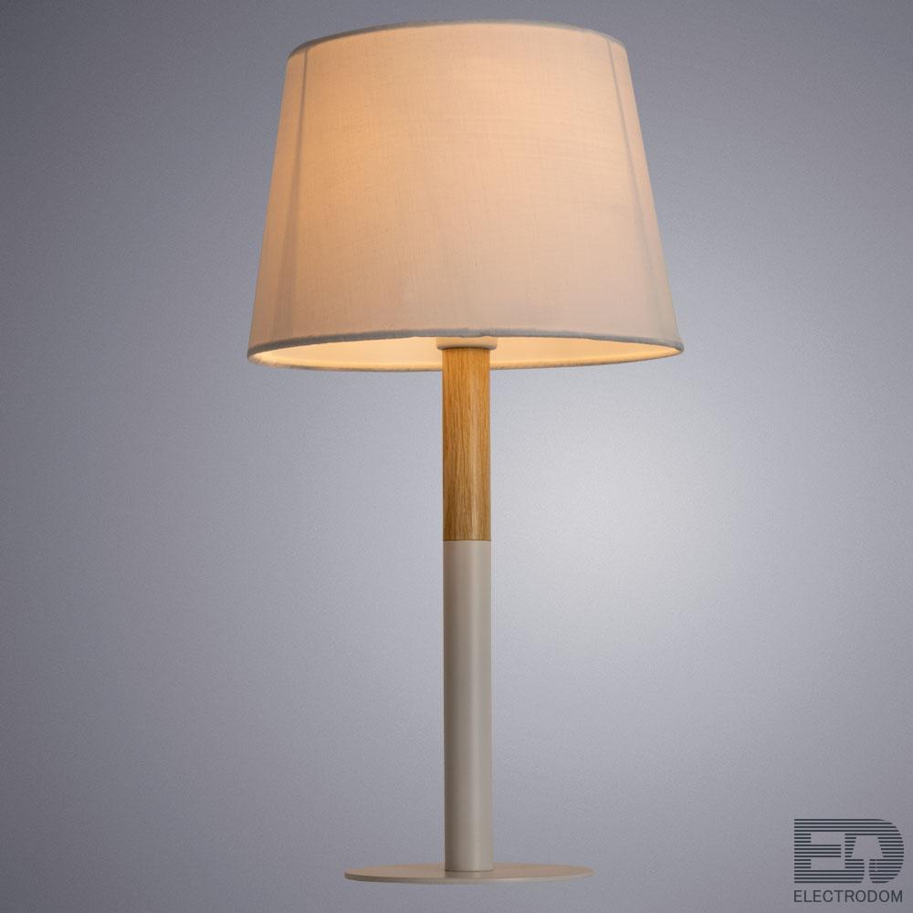 Настольная лампа Arte Lamp CONNOR A2102LT-1WH - цена и фото 2
