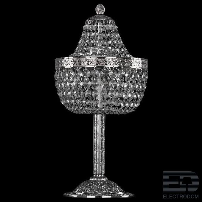 Настольная лампа декоративная Bohemia Ivele Crystal 1911 19111L6/H/20IV Ni - цена и фото