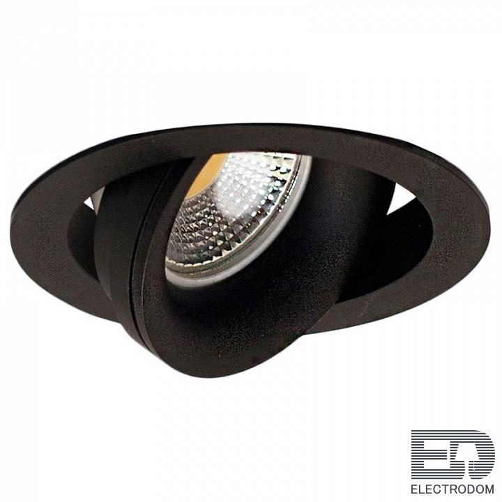 Встраиваемый светильник Donolux DL1841 DL18412/01TR Black - цена и фото