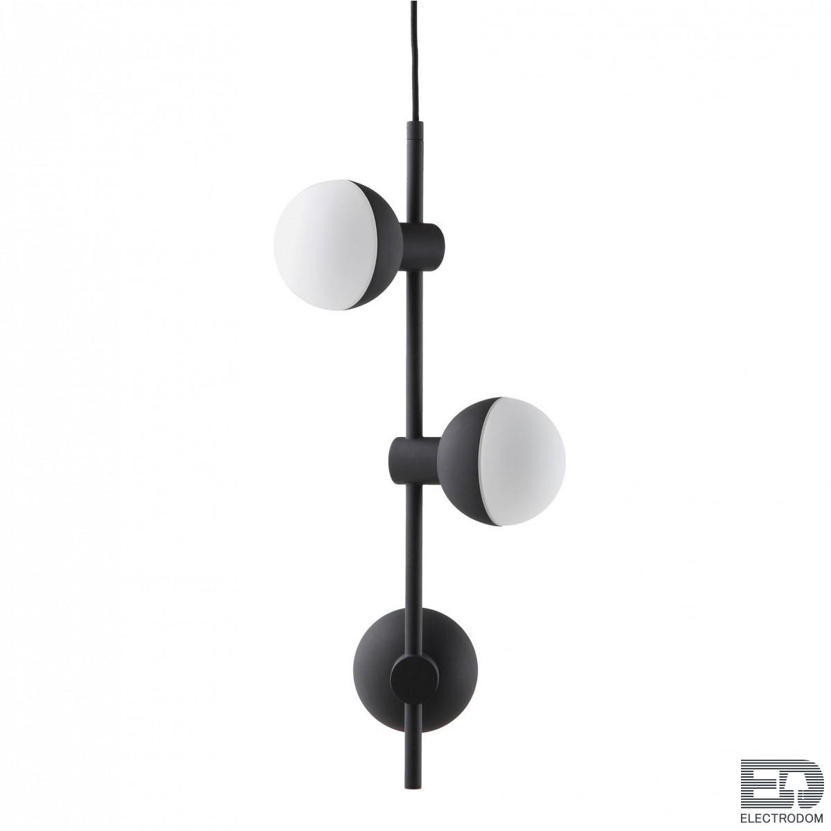 Люстра FRANDSEN CPH Fabian Vertical Chandelier Matte Black Loft Concept 40.2302 - цена и фото