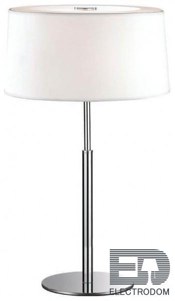 Настольная лампа Ideal Lux Hilton TL2 Bianco 075532 - цена и фото