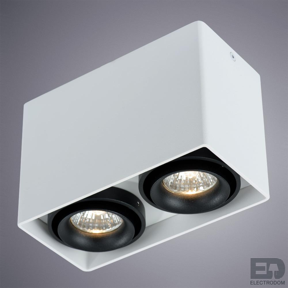 Точечный светильник Pictor A5655PL-2WH - цена и фото 2