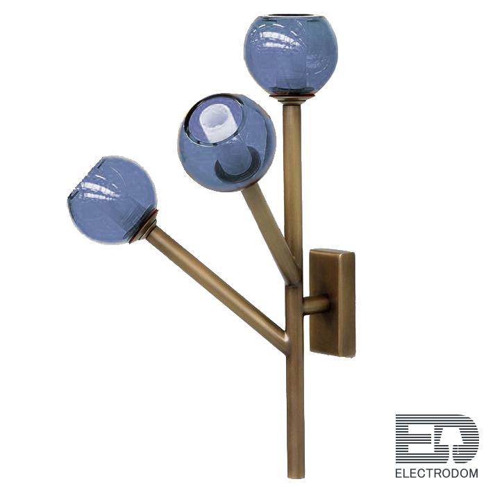 Бра Last Night Wall Lamp Blue designed by Damien Langlois-Meurinne Loft Concept 44.489-0 - цена и фото