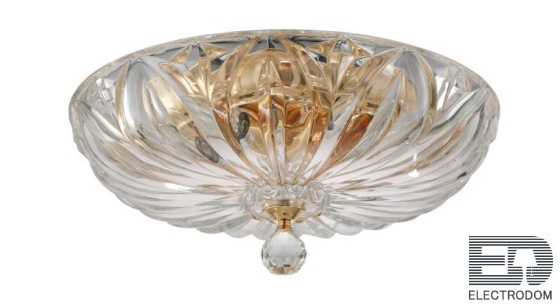 Светильник потолочный Crystal Lux DENIS D400 GOLD - цена и фото