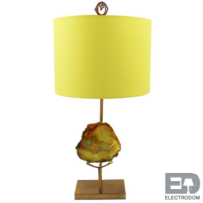 Настольная лампа Agate Table Lamp Yellow Loft Concept 43.338 - цена и фото