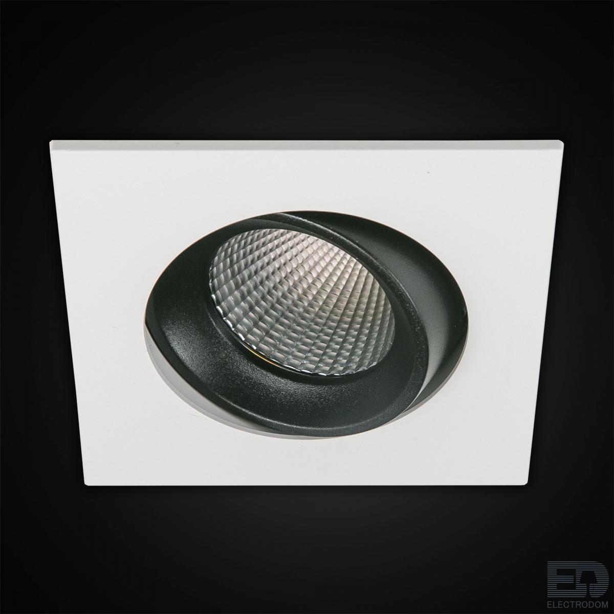Встраиваемый светильник Citilux Альфа CLD001KNW4 Белый + Черный - цена и фото 2