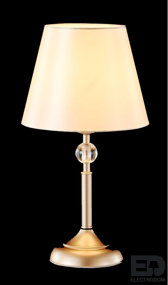 Настольная лампа декоративная Crystal Lux Flavio FLAVIO LG1 GOLD - цена и фото 2