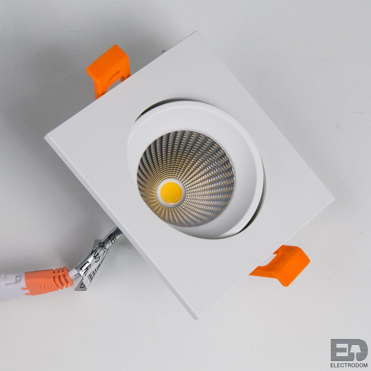 Встраиваемый светильник Citilux Альфа CLD001KNW0 Белый - цена и фото 4