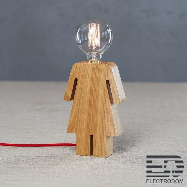 Настольная лампа Loft Concept Wooden Girl 43.214 - цена и фото