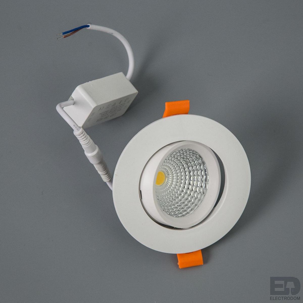 Встраиваемый светильник светодиодный Citilux Каппа CLD0057N Белый - цена и фото 4