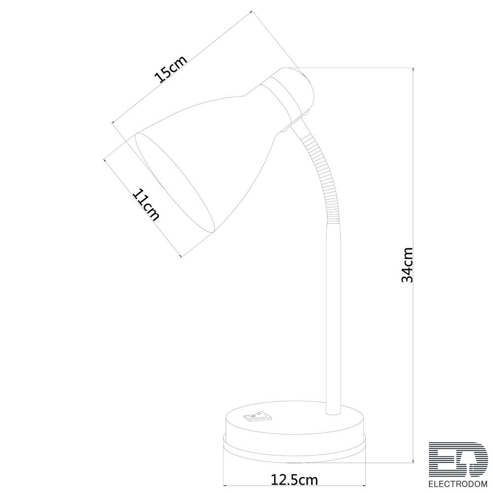 Настольная лампа Mercoled A5049LT-1WH - цена и фото 4