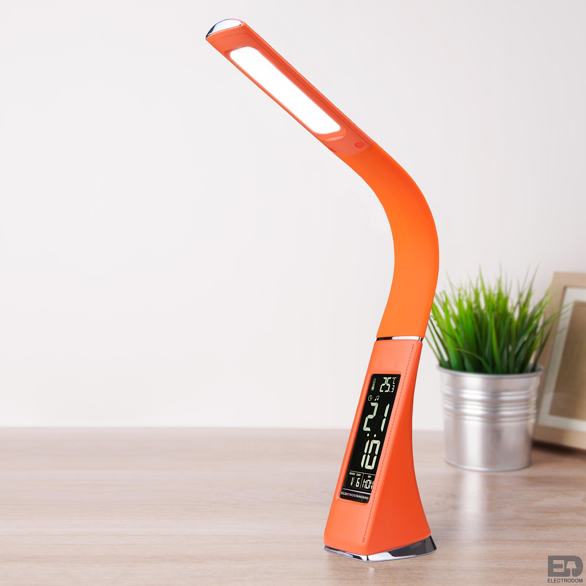 Настольная светодиодная лампа Elektrostandart TL90220 оранжевый - цена и фото