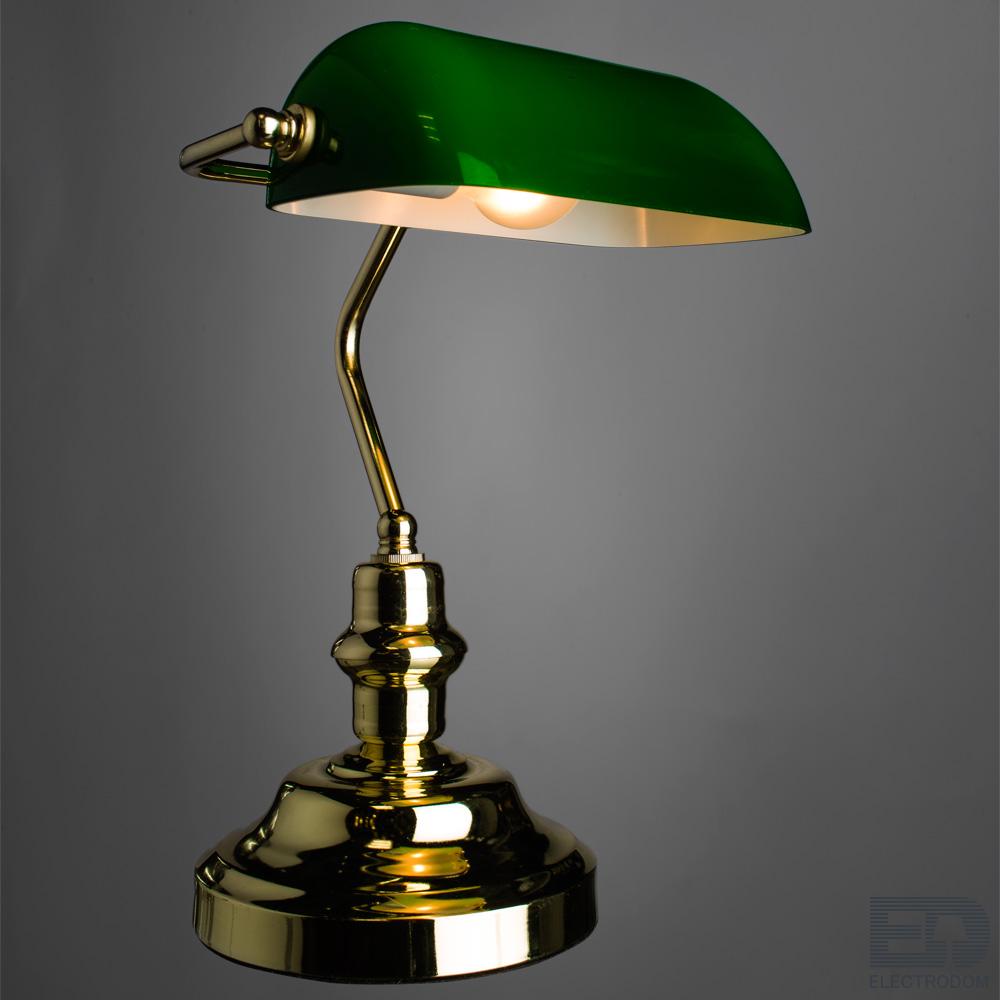 Настольная Лампа Arte Lamp Banker A2491LT-1GO - цена и фото 2