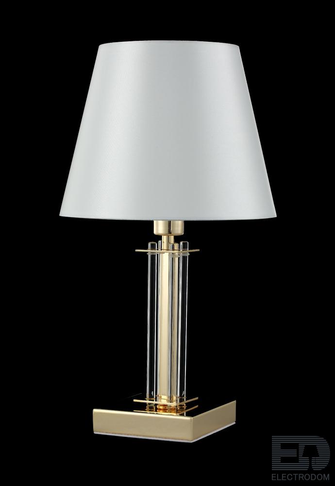 Настольная лампа Crystal Lux NICOLAS LG1 GOLD/WHITE - цена и фото 3