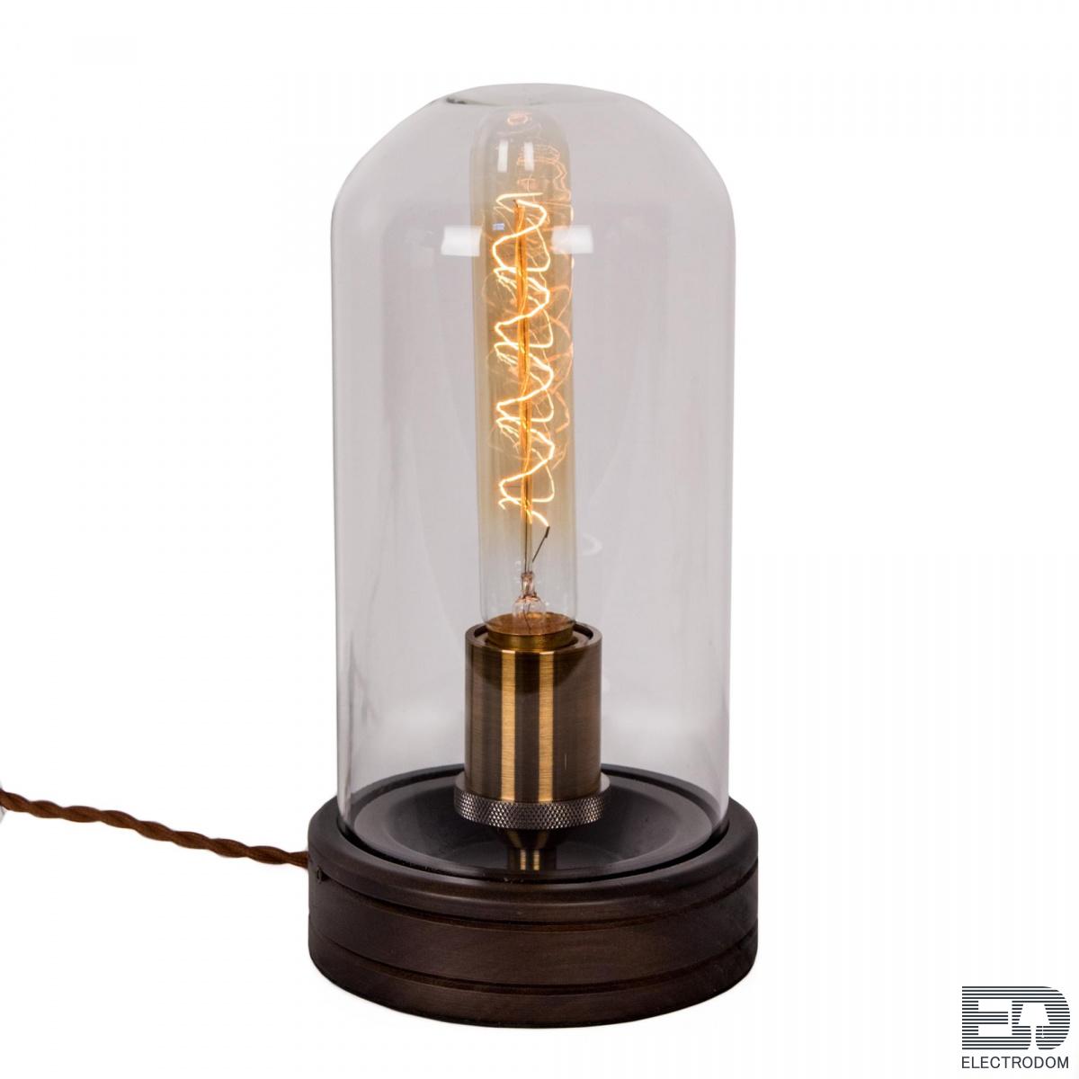Настольный светильник Citilux Эдисон CL450801 Бронза + Венге - цена и фото 3
