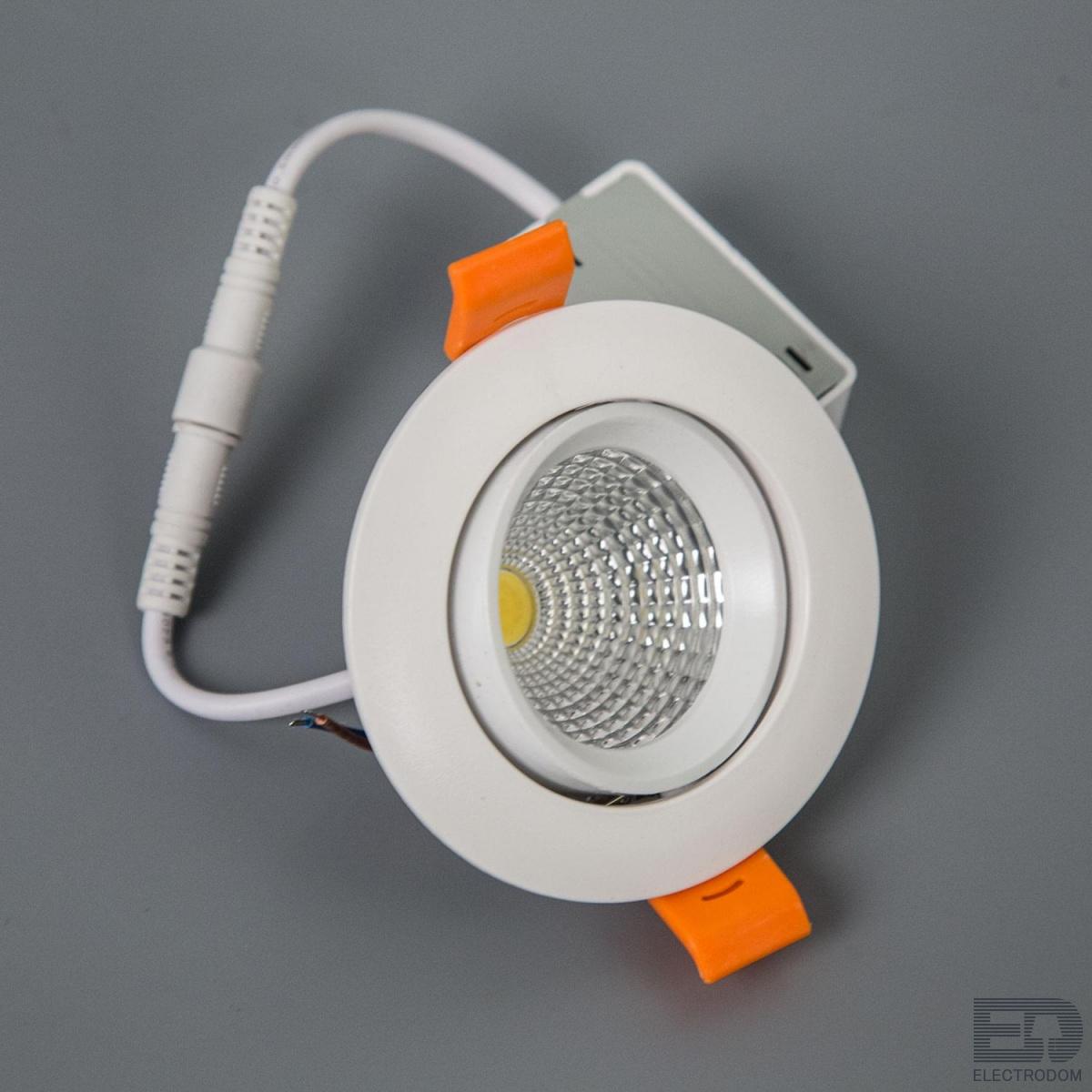 Встраиваемый светильник светодиодный Citilux Каппа CLD0055N Белый - цена и фото 5