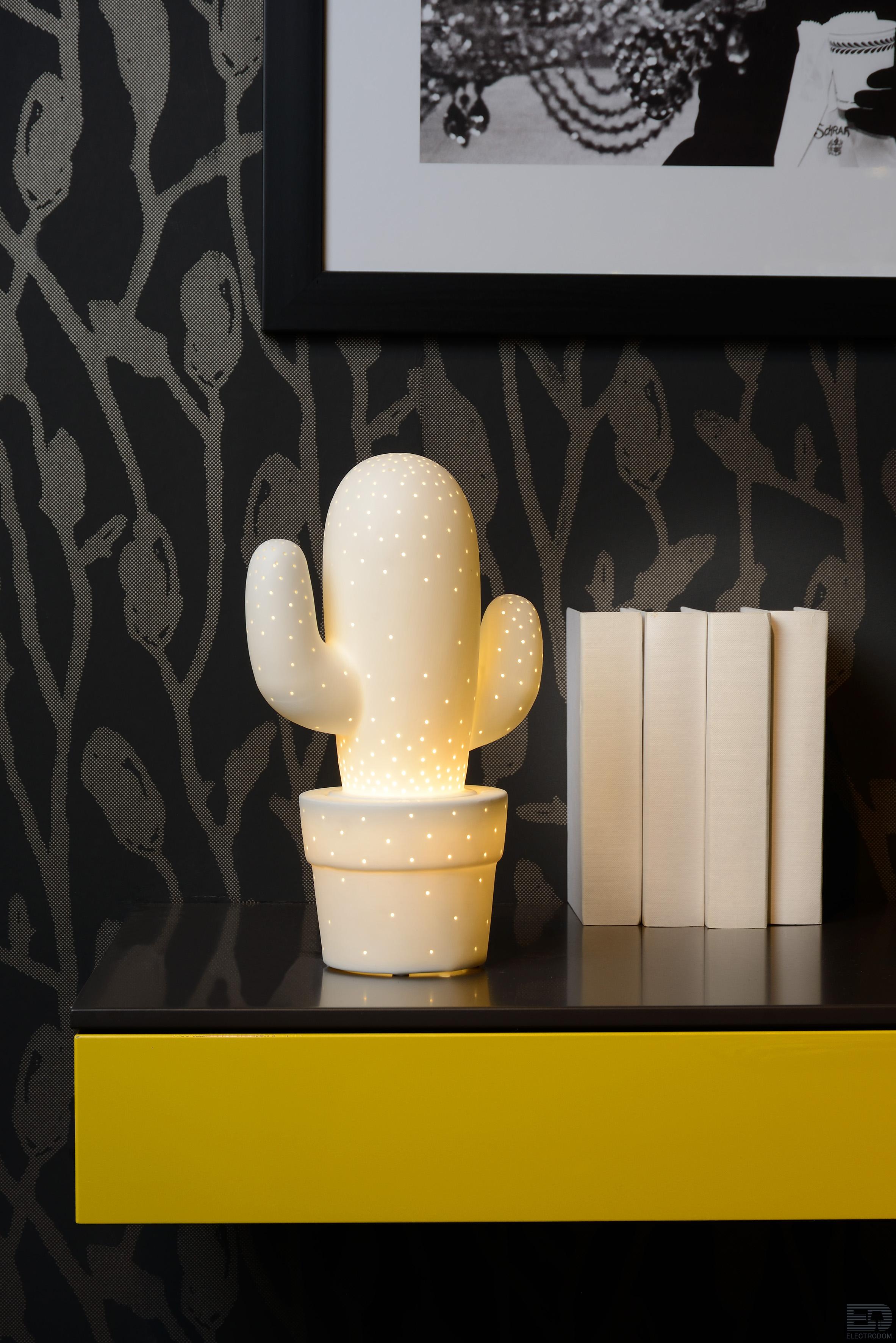 Настольная лампа Lucide Cactus 13513/01/31 - цена и фото 3