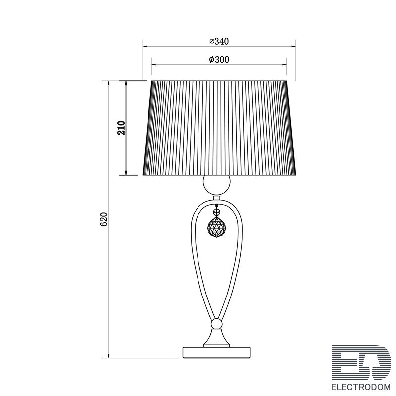 Настольная лампа Zumaline BELLO RLT93224-1B - цена и фото 3