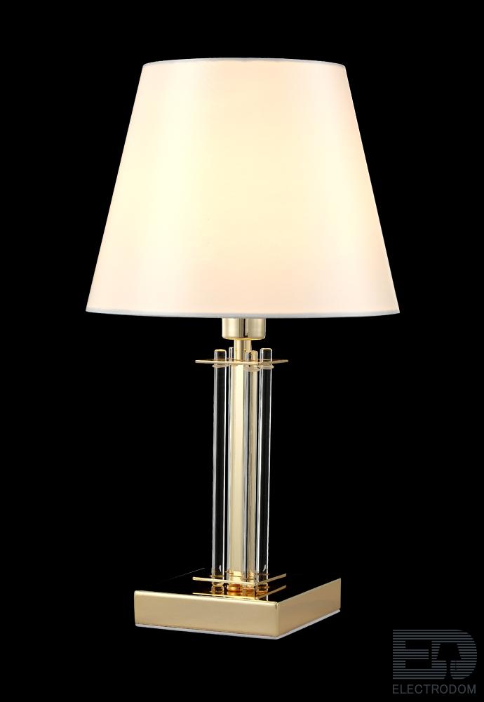 Настольная лампа Crystal Lux NICOLAS LG1 GOLD/WHITE - цена и фото 4