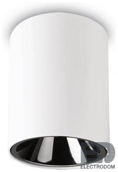 Потолочный светодиодный светильник Ideal Lux Nitro 15W Round Bianco 205977 - цена и фото