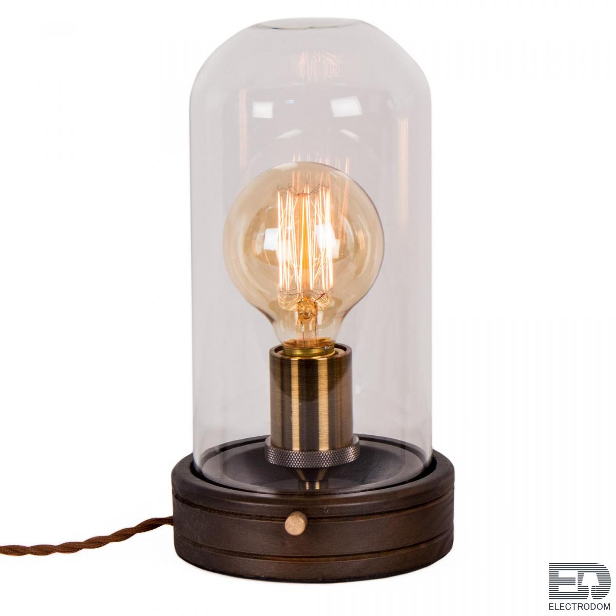 Настольный светильник Citilux Эдисон CL450801 Бронза + Венге - цена и фото 5