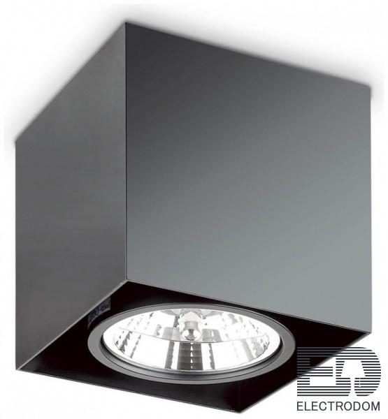 Потолочный светильник Ideal Lux Mood PL1 D15 Square Nero 243931 - цена и фото