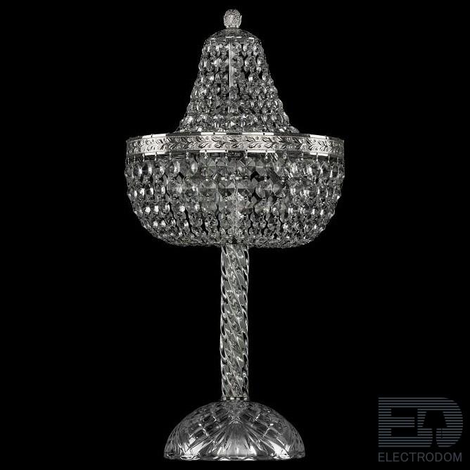 Настольная лампа декоративная Bohemia Ivele Crystal 1911 19111L4/H/25IV Ni - цена и фото