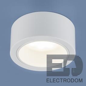 Накладной потолочный светильник Elektrostandart 1070 GX53 WH белый - цена и фото