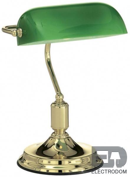 Настольная лампа Ideal Lux Lawyer TL1 Ottone 013657 - цена и фото