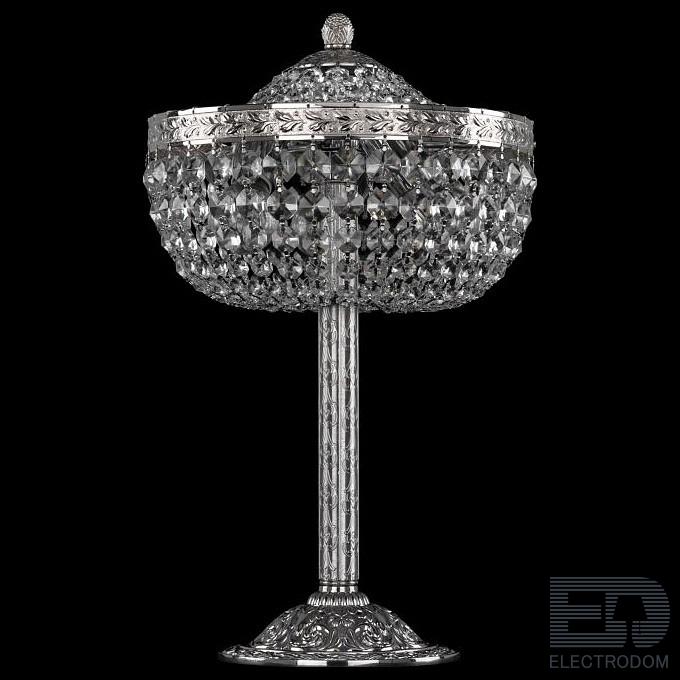 Настольная лампа декоративная Bohemia Ivele Crystal 1911 19111L6/25IV Ni - цена и фото