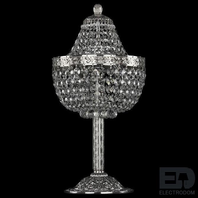 Настольная лампа декоративная Bohemia Ivele Crystal 1928 19281L6/H/20IV Ni - цена и фото