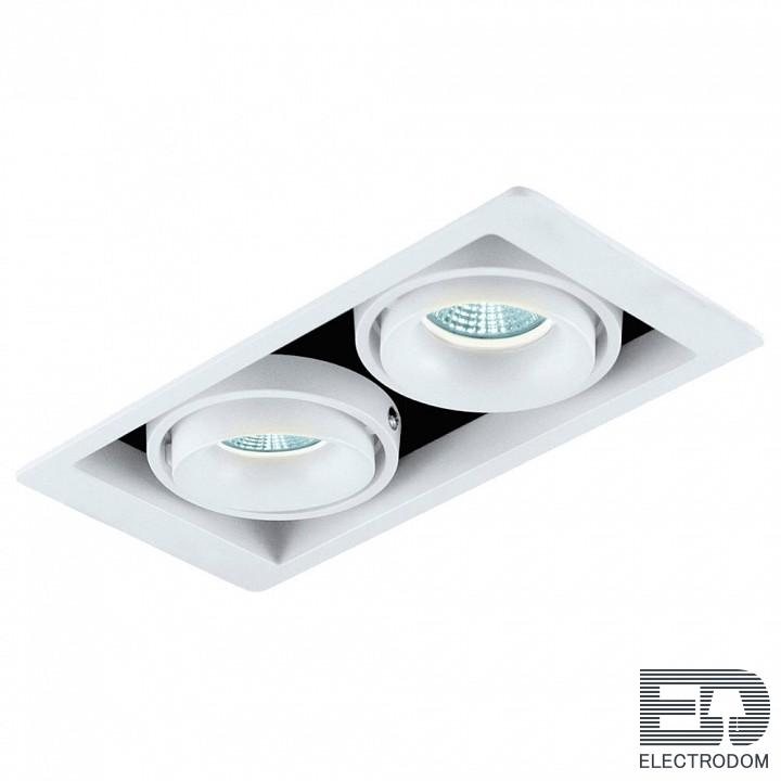 Встраиваемый светильник Donolux DL18615 DL18615/02WW-SQ White/Black - цена и фото