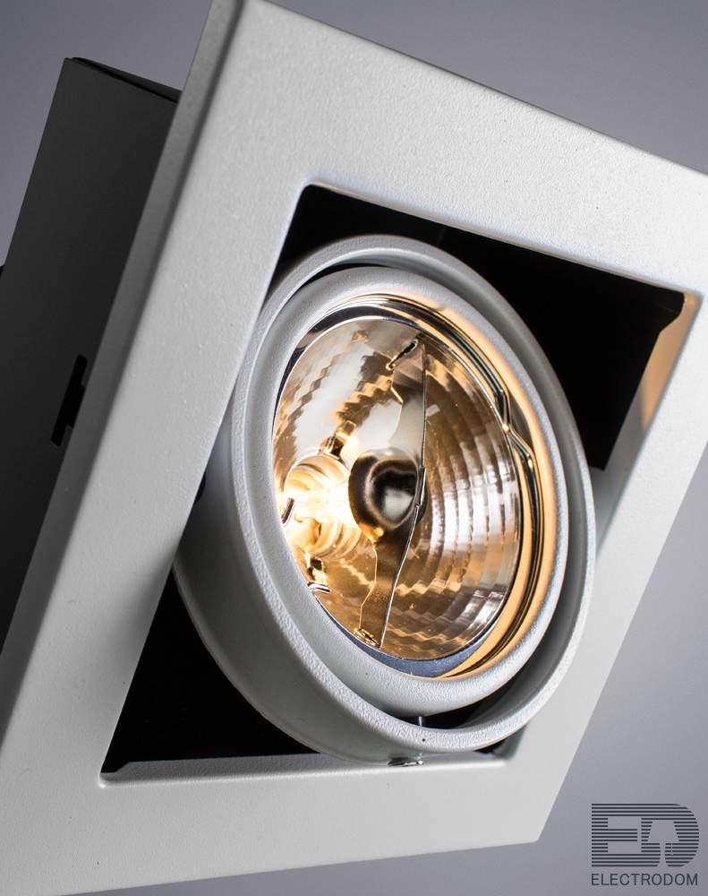 Точечный светильник Cardani Medio A5930PL-1WH - цена и фото 3