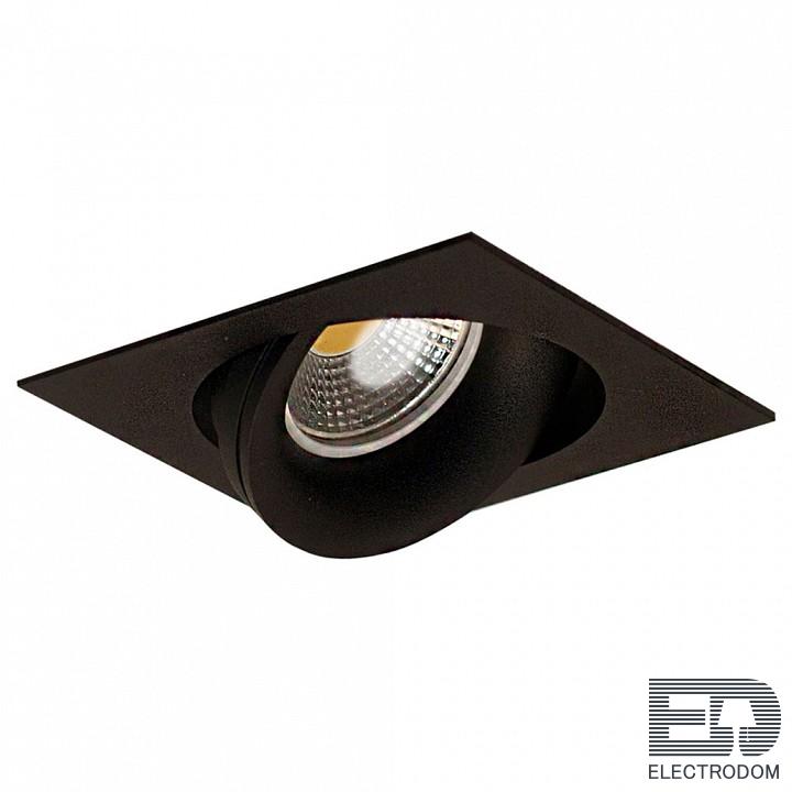Встраиваемый светильник Donolux DL1841 DL18412/01TSQ Black - цена и фото