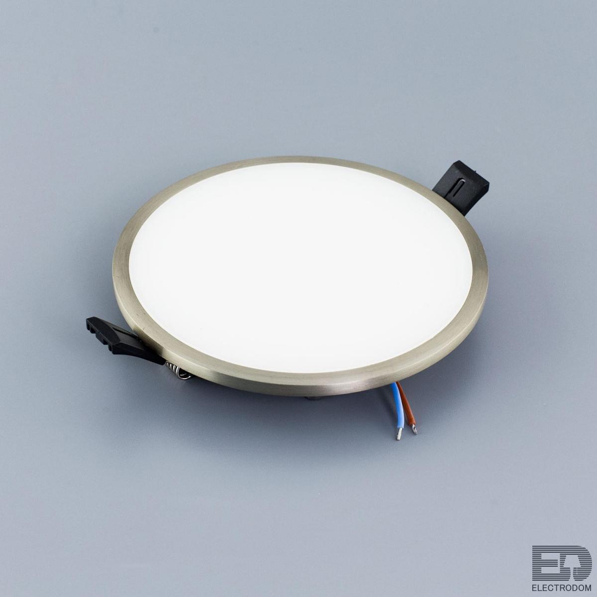 Встраиваемый светильник светодиодный с диммером Citilux Омега CLD50R151 Хром Матовый - цена и фото 5