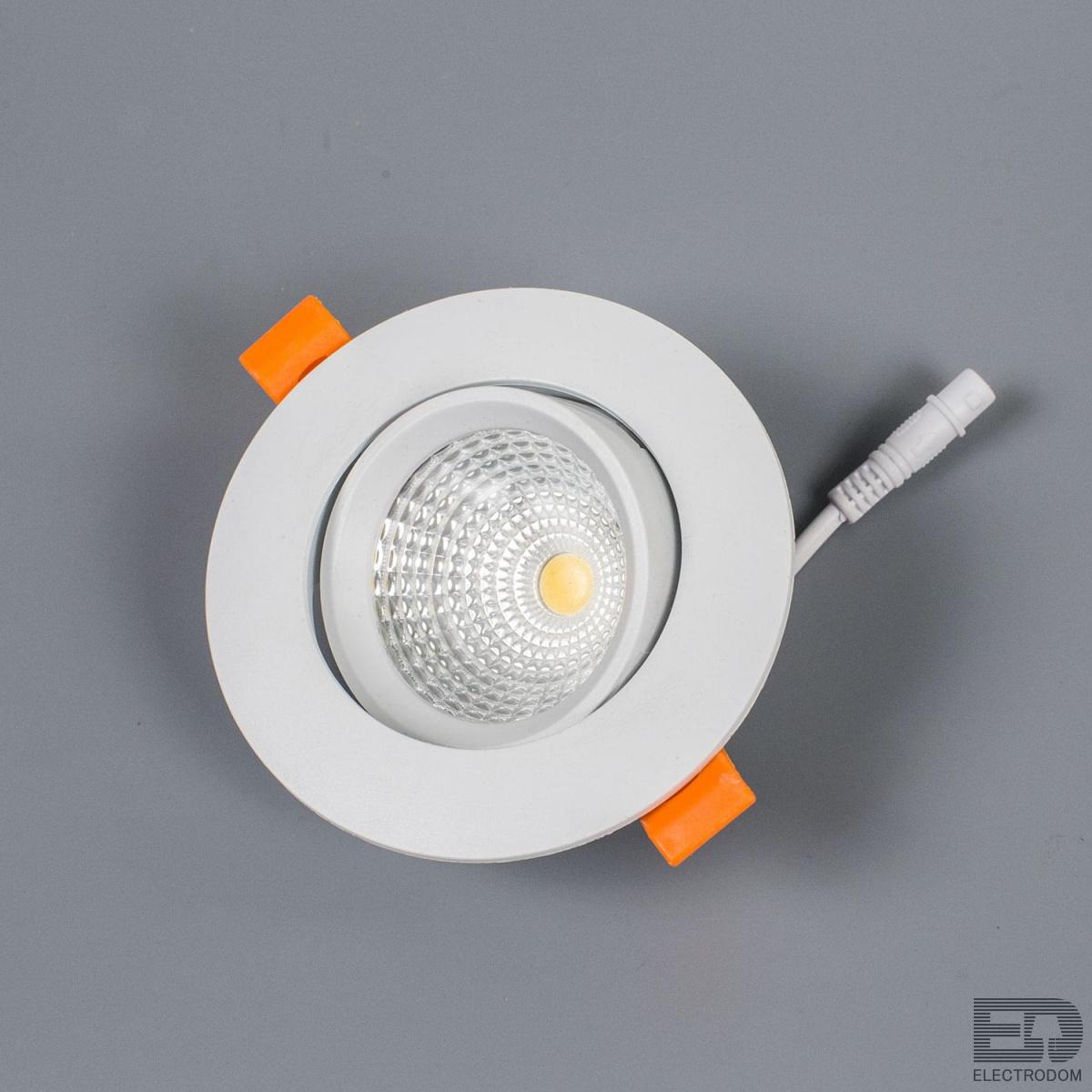 Встраиваемый светильник светодиодный Citilux Каппа CLD0055N Белый - цена и фото 3