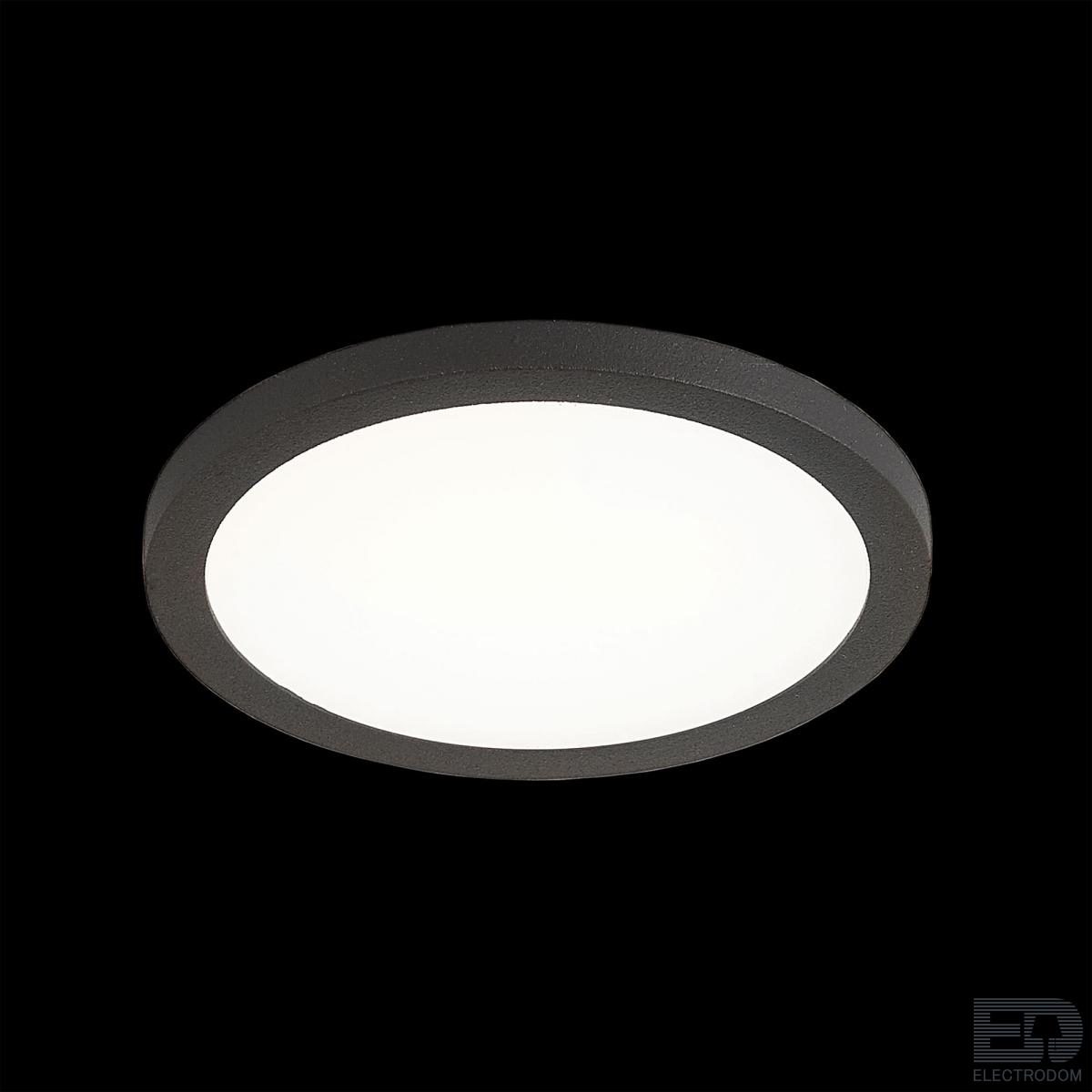 Встраиваемый светильник светодиодный с диммером Citilux Омега CLD50R082 Черный - цена и фото 2