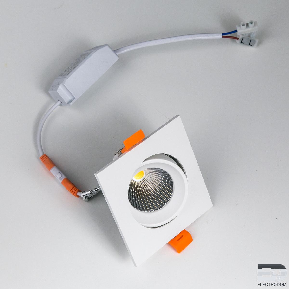 Встраиваемый светильник Citilux Альфа CLD001KNW0 Белый - цена и фото 3