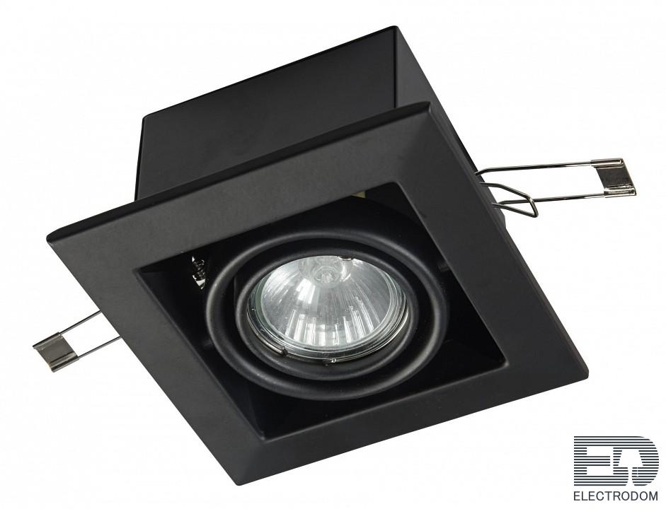 Встраиваемый светильник Maytoni Metal Modern DL008-2-01-B - цена и фото