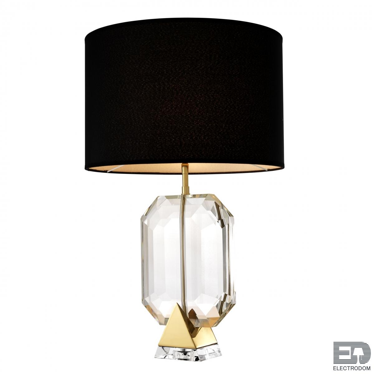 Настольная лампа Eichholtz Table Lamp Emerald Gold & Black Loft Concept 43.110145 - цена и фото
