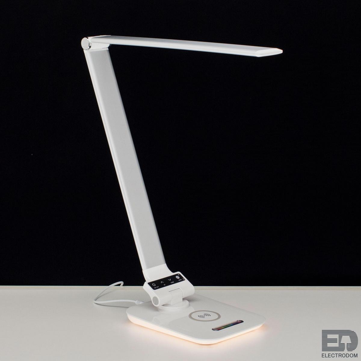 Настольный светильник светодиодный с RGB+USB+Qi Citilux Ньютон CL803011 - цена и фото 12