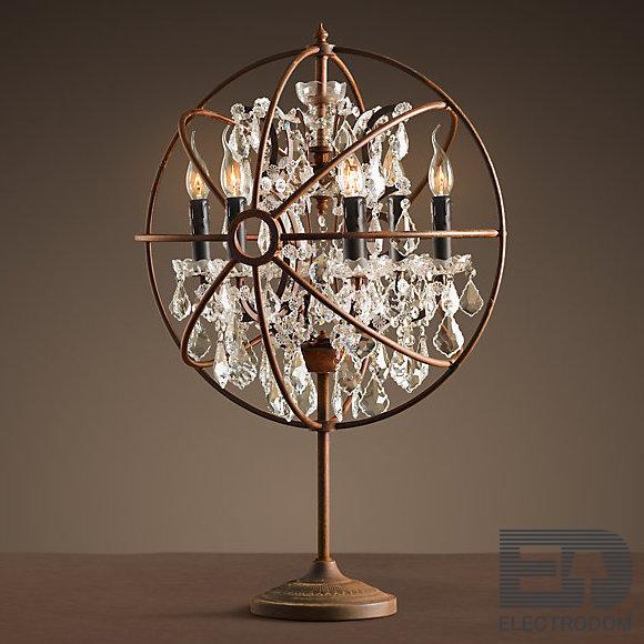 Настольная лампа Foucault's Orb Crystal Table Loft Concept 43.100.MT.BL.R1L - цена и фото
