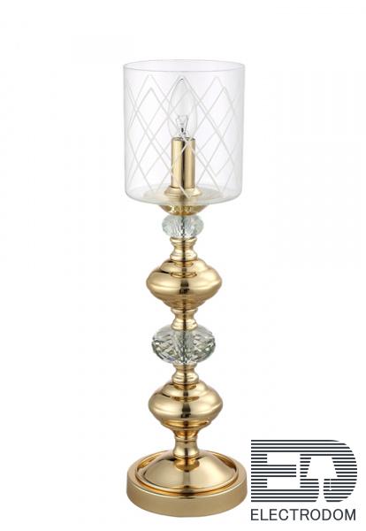 Настольная лампа Crystal Lux GRACIA LG1 GOLD - цена и фото