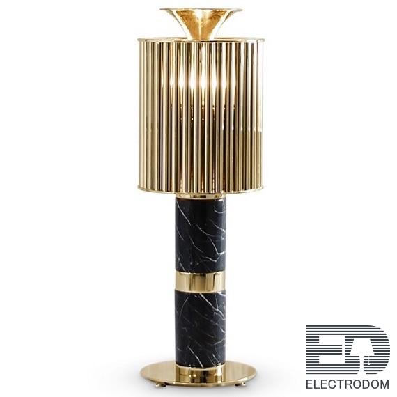 Настольная лампа Donna Table Light in Brass with Black Marble Base Loft Concept 43.368 - цена и фото