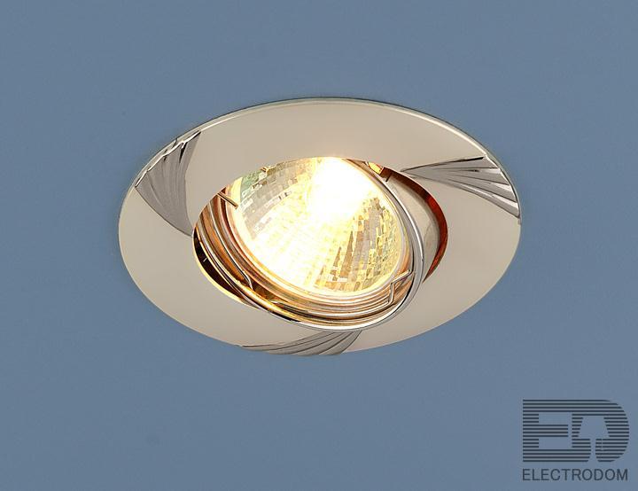 Встраиваемый светильник Elektrostandart 8004 MR16 PS/N перл.серебро/никель - цена и фото