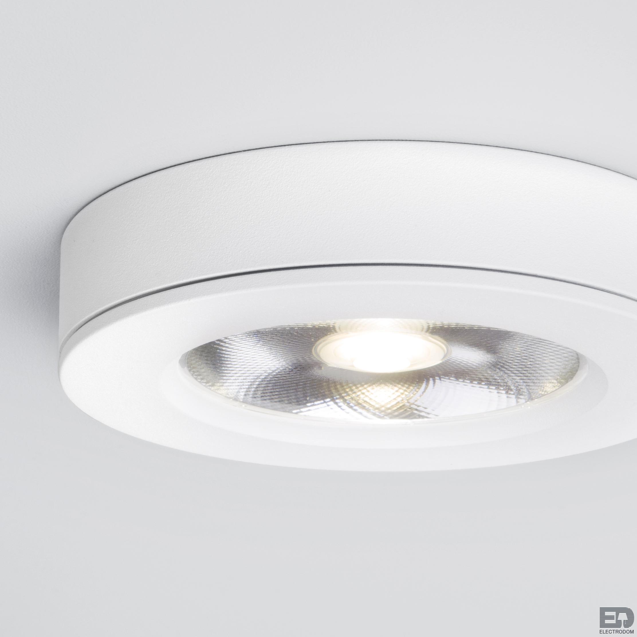 Накладной потолочный светодиодный светильник Белый DLS030 - цена и фото 2
