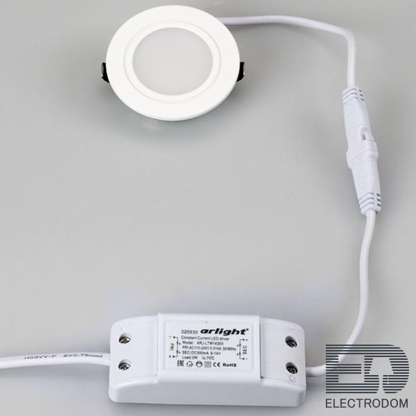 Светодиодный светильник LTM-R60WH-Frost 3W Warm White 110deg Arlight 020762 - цена и фото 2