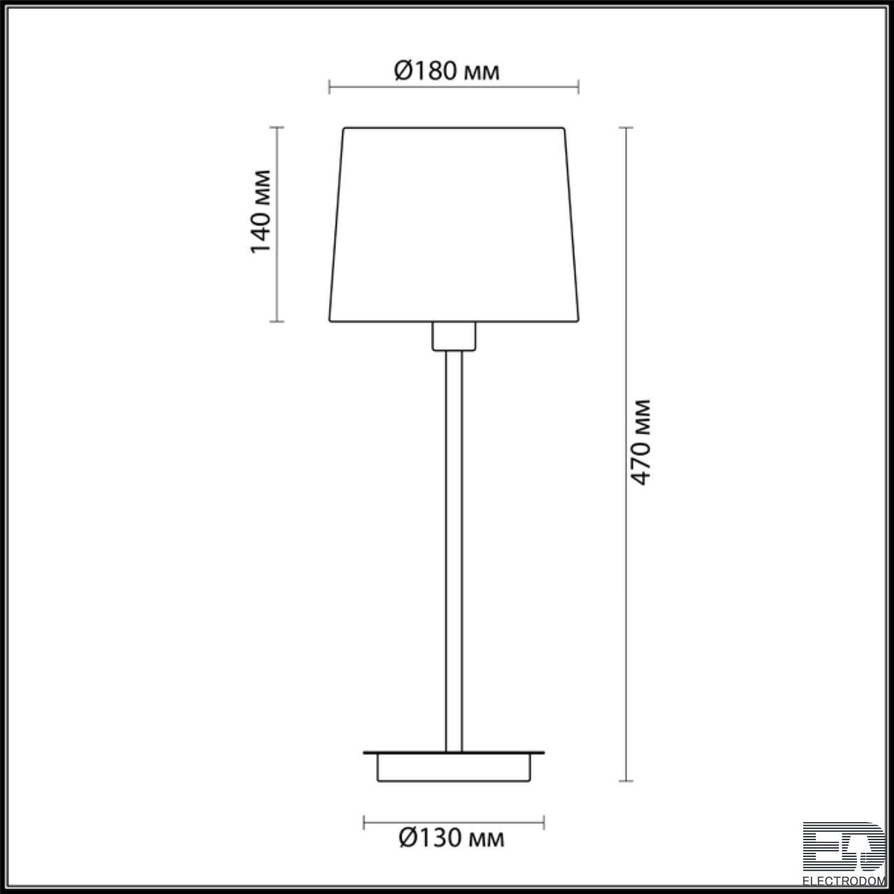 Настольная лампа Odeon Light Modern 4115/1T - цена и фото 2