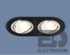 Встраиваемый светильник Elektrostandart 1061/2 MR16 BK черный - цена и фото
