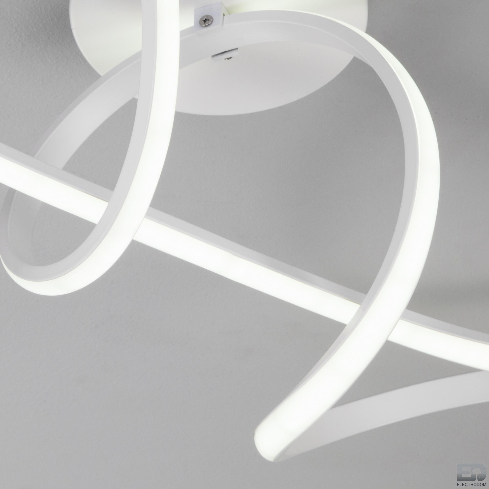 Потолочный светодиодный светильник с пультом управления Eurosvet Fold 90112/1 белый - цена и фото 4